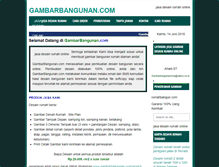 Tablet Screenshot of gambarbangunan.com